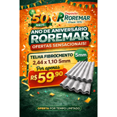 Telha Fibrocimento em Promoção