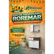 Conjunto GAAM Essenza 60cm