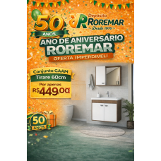 Conjunto GAAM Tirare 60cm