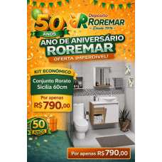 Conjunto Rorato Sicilia 60cm