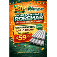 Telha Fibrocimento em Promoção